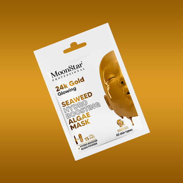 24K Gold Seaweed Algae Mask(Pack of 3)