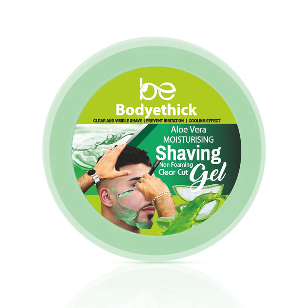 Bodyethick Soothing Aloe Vera Moisturising Shaving Gel(500ml)