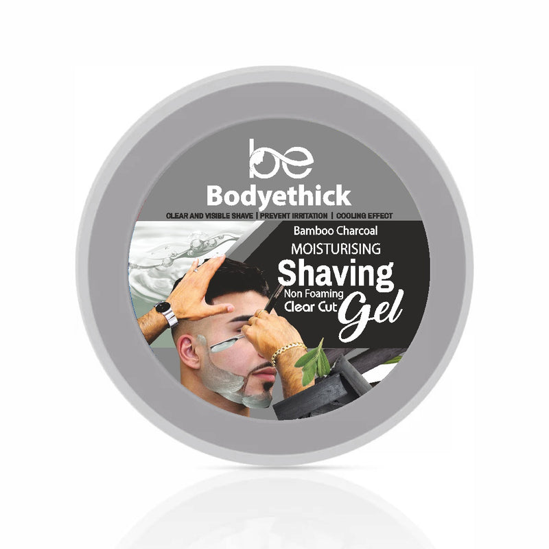 Bodyethick Charcoal Moisturising Shaving Gel(500ml)
